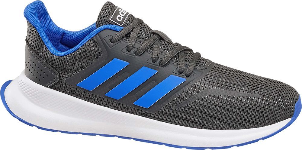 Deichmann - adidas Šedé tenisky Adidas Falcon K 40 šedá - obrázek 1