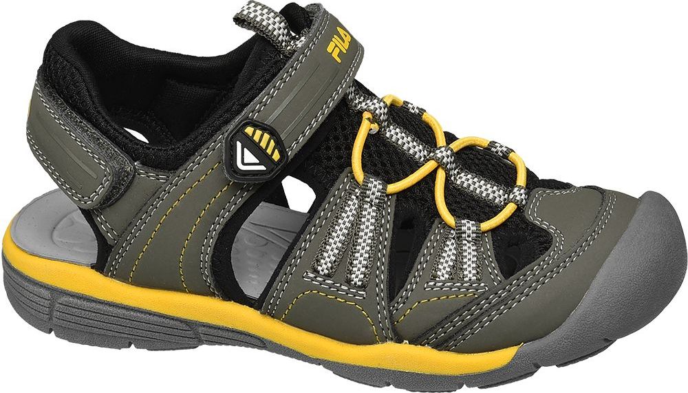 Deichmann - Fila Sandály s pevnou špičkou 36 khaki - obrázek 1