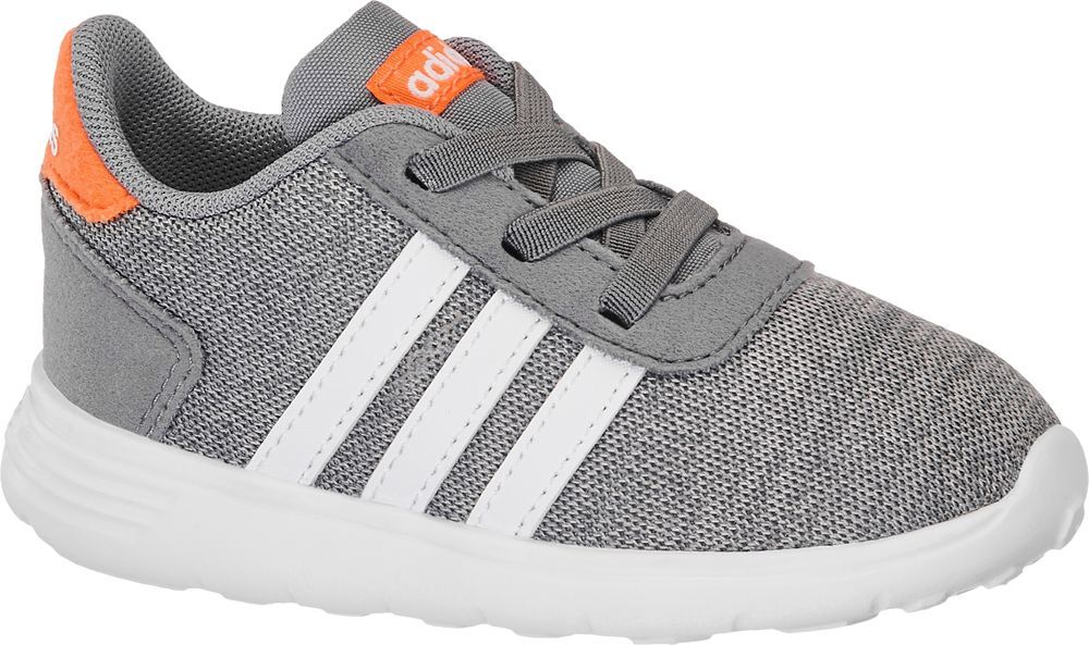 Deichmann - adidas Šedé dětské slip-on tenisky Adidas Lite Racer 22 šedá - obrázek 1