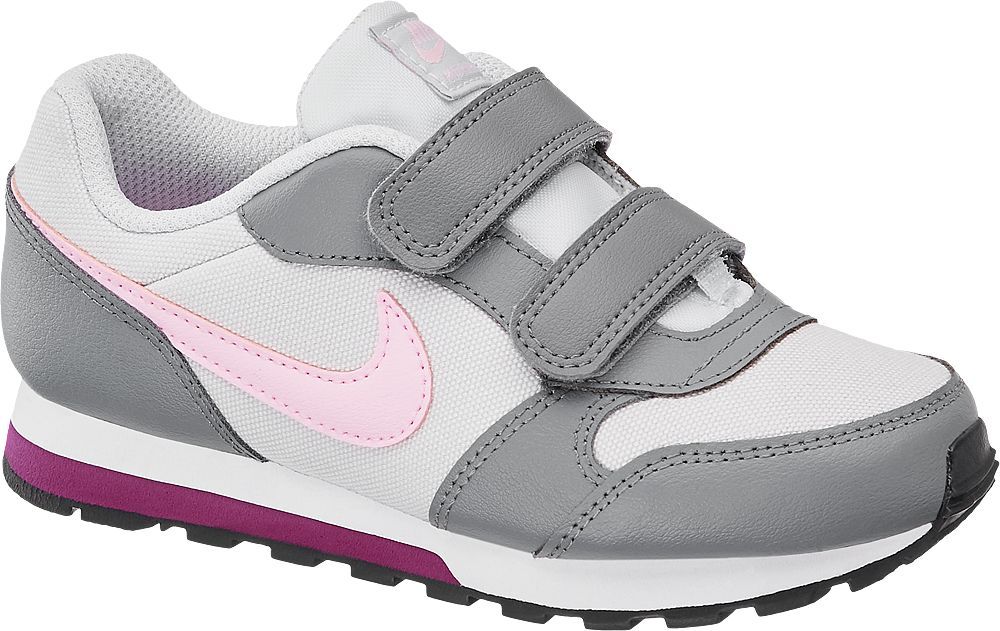 Deichmann - NIKE Šedé tenisky na suchý zip Nike Md Runner 2 Ps 35 šedá - obrázek 1