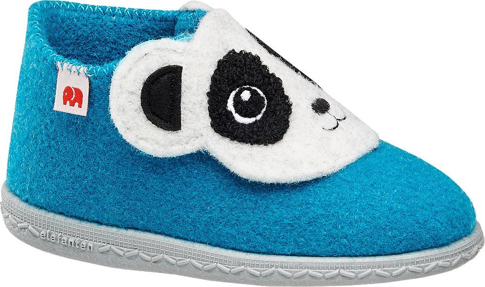 Deichmann - Elefanten Modré dětské bačkůrky Elefanten 23 modrá - obrázek 1
