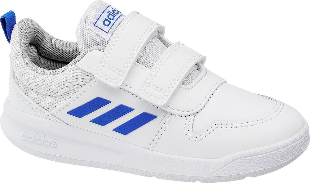 Deichmann - adidas Bílé dětské tenisky na suchý zip Adidas Tensaurus Inf 27 bílá - obrázek 1