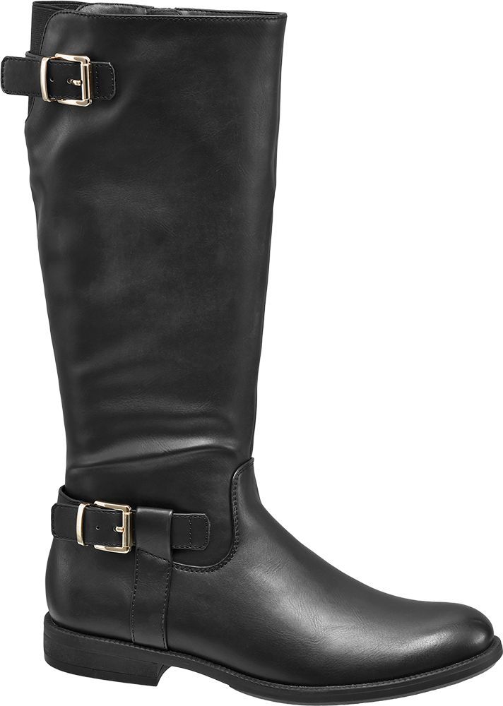 Deichmann - Graceland Černé dívčí kozačky Graceland 39 černá - obrázek 1