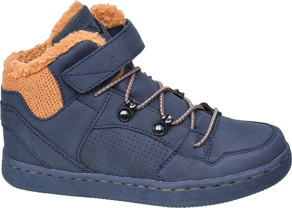 Deichmann - Vty Tmavě modré kotníkové tenisky na suchý zip Vty 31 tmavě modrá - obrázek 1