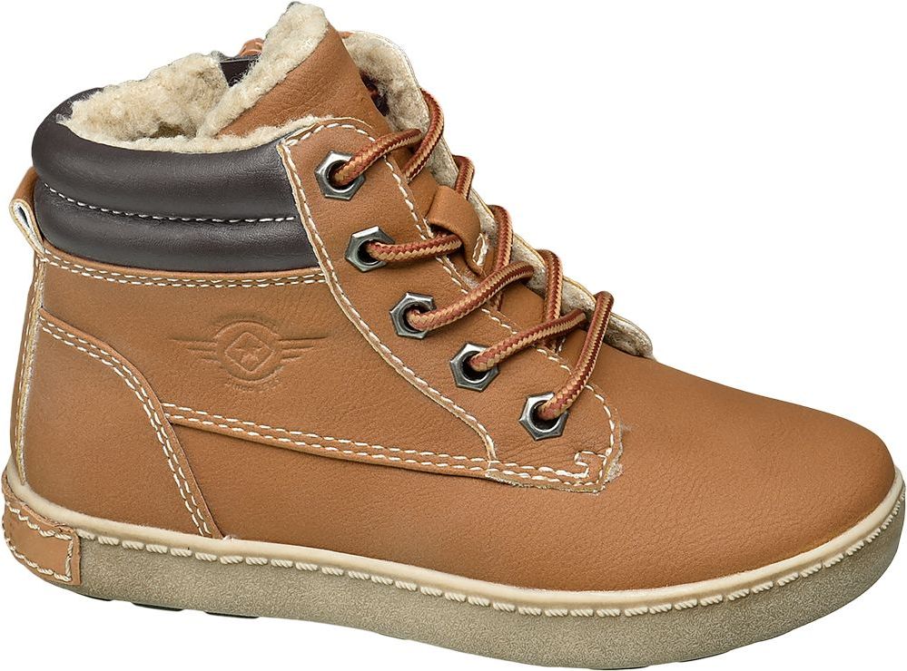 Deichmann - Venice Hnědá kotníková obuv Venice se zipem 28 hnědá - obrázek 1