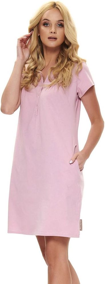 Dn-nightwear Dámská noční košile Dn-nightwear TCB.9711 plameňák M - obrázek 1