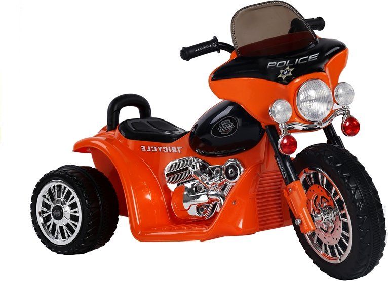 Mamido  Dětská elektrická motorka JT568 oranžová  L-4356 - obrázek 1