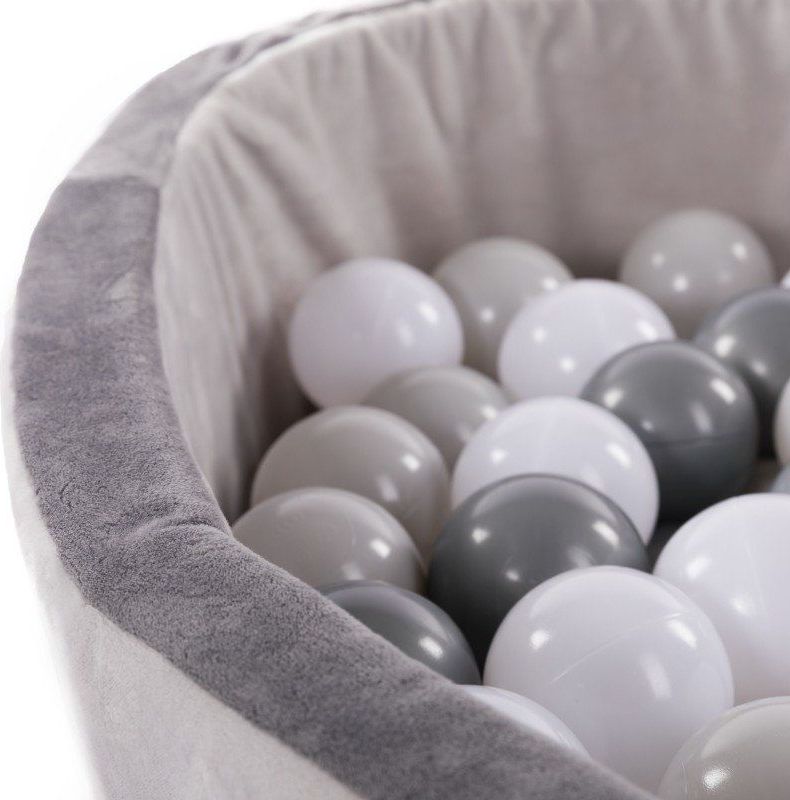 B-Play Bazének s míčky B-Ball Pit Play Gym Grey - obrázek 4