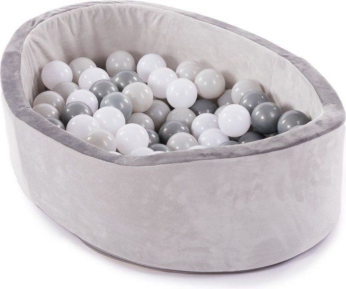 B-Play Bazének s míčky B-Ball Pit Play Gym Grey - obrázek 5