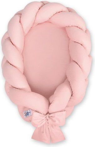 My Sweet Baby Kokon pro miminko pletený 2v1 MAGIC LOOP starorůžová - obrázek 1