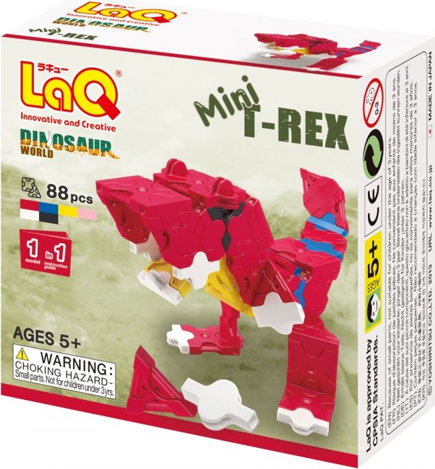 LaQ Dinosaur World Mini T-Rex - obrázek 1
