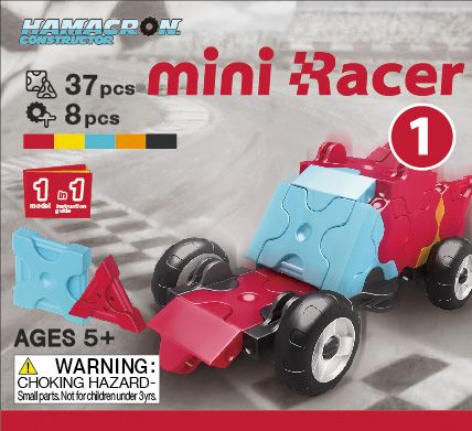LaQ Hamacron Mini Racer RED - obrázek 1
