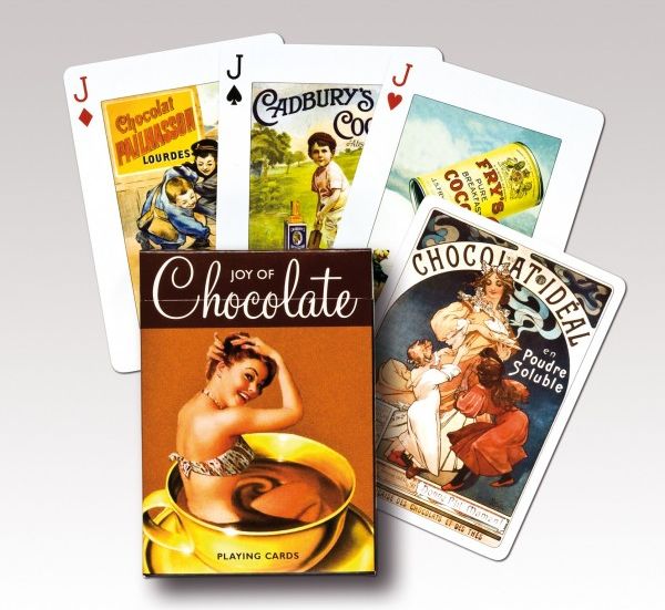 Piatnik Karty poker Čokoláda - obrázek 1