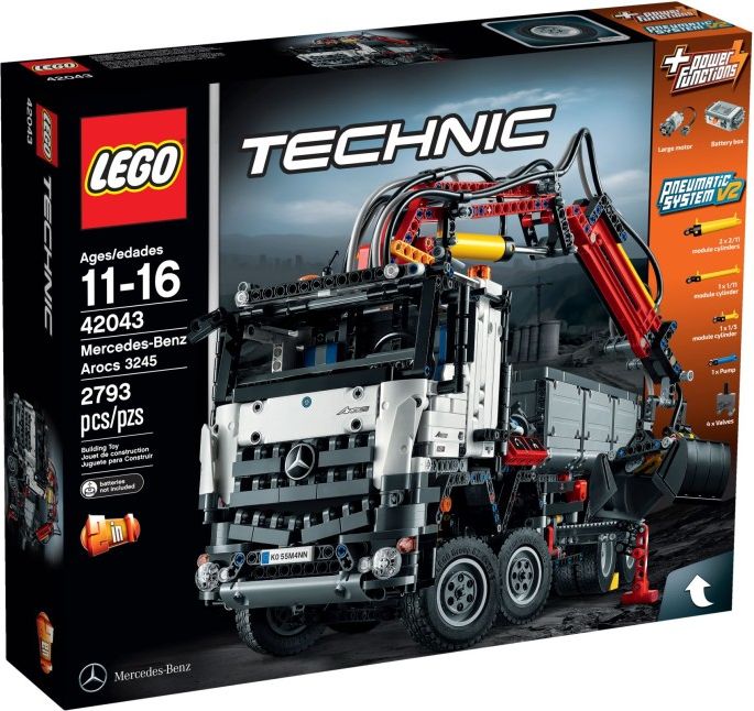 LEGO 42043 Technic Mercedes-Benz Arocs 3245 - obrázek 1
