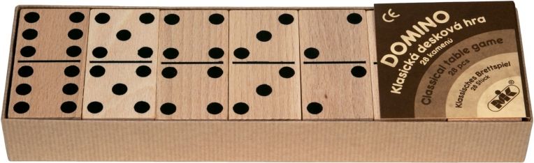 M.I.K. Toys Domino klasik dřevěné - obrázek 1