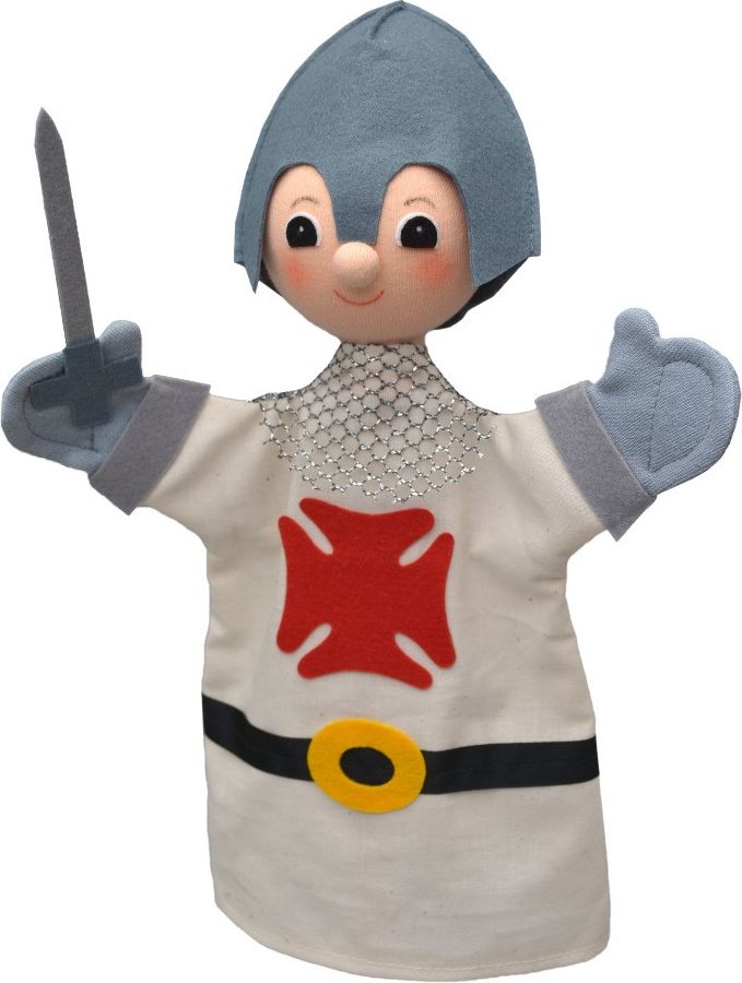 Maňásek na ruku - Rytíř - obrázek 1