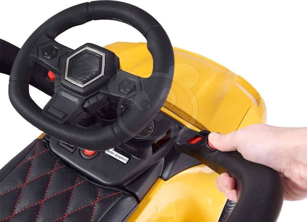 Dětské odrážedlo Lamborghini - žluté - obrázek 13