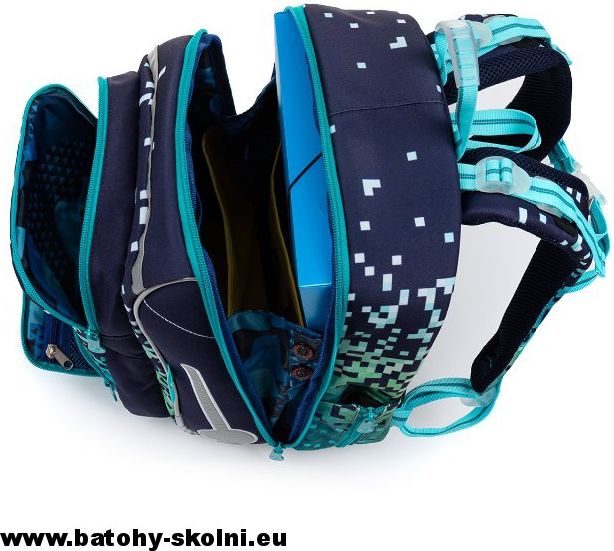 Školní aktovka 3 dílný set BEBE 20012 B Medium Topgal - obrázek 13