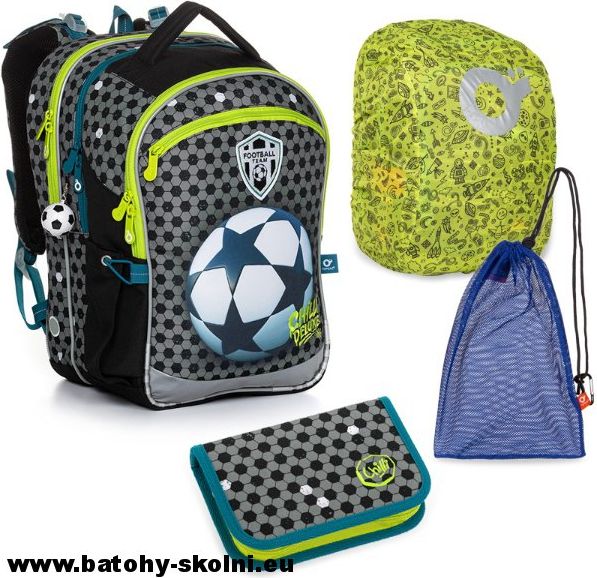 Školní batoh 4 dílný set COCO 20015 B Large Topgal - obrázek 1