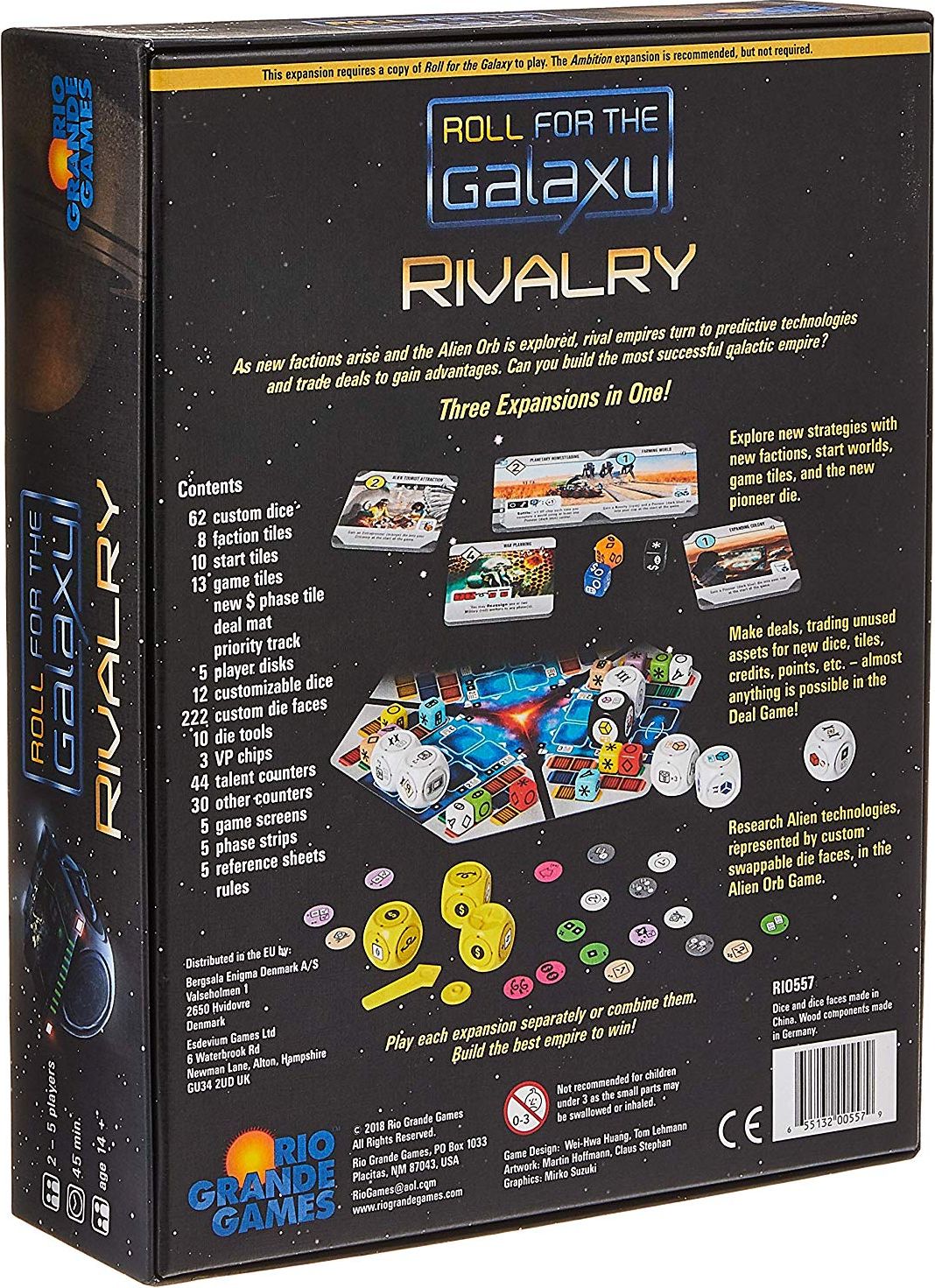 Rio Grande Games Roll for the Galaxy: Rivalry - obrázek 3