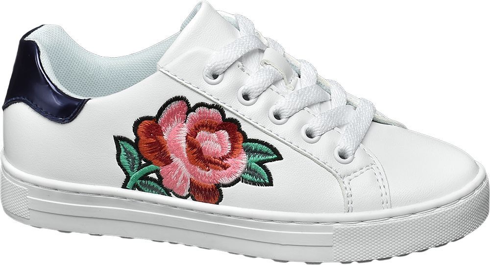 Deichmann - Graceland Bílé tenisky Graceland s výšivkou 33 bílá - obrázek 1