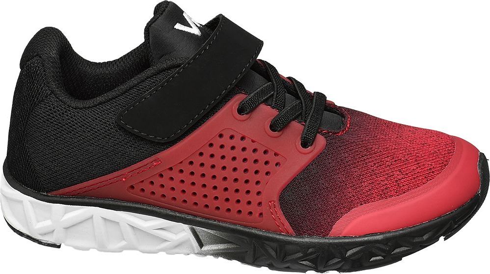 Deichmann - Vty Červeno-černé tenisky na suchý zip Vty 31 červená - obrázek 1