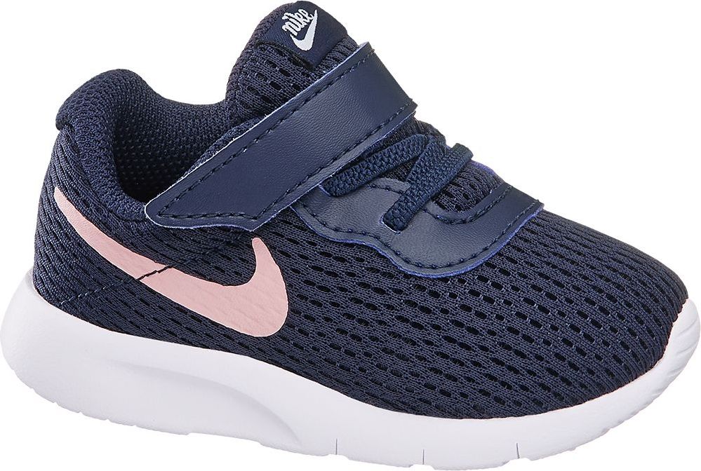 Deichmann - NIKE Modré dětské tenisky na suchý zip Nike Tanjun Ess 25 modrá - obrázek 1