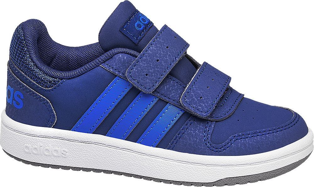 Deichmann - adidas Modré tenisky na suchý zip Adidas Hoops 2.0 34 modrá - obrázek 1