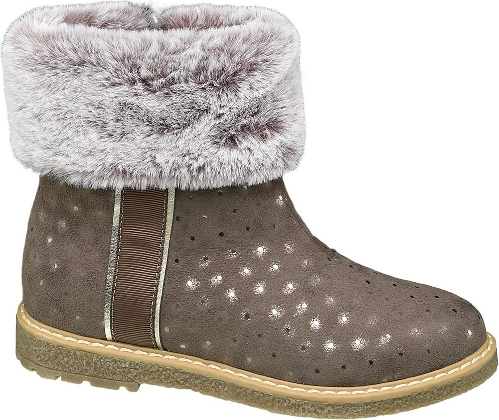 Deichmann - Cupcake Couture Hnědé dívčí kozačky Cupcake Couture 25 hnědá - obrázek 1