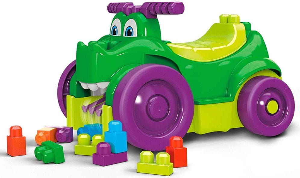 Mega Bloks sběrač kostek krokodýl - obrázek 1