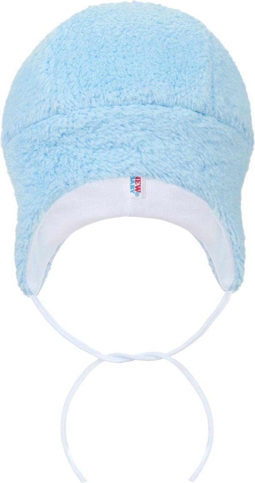 Zimní čepička New Baby Nice Bear modrá - 80 (9-12m) - obrázek 1