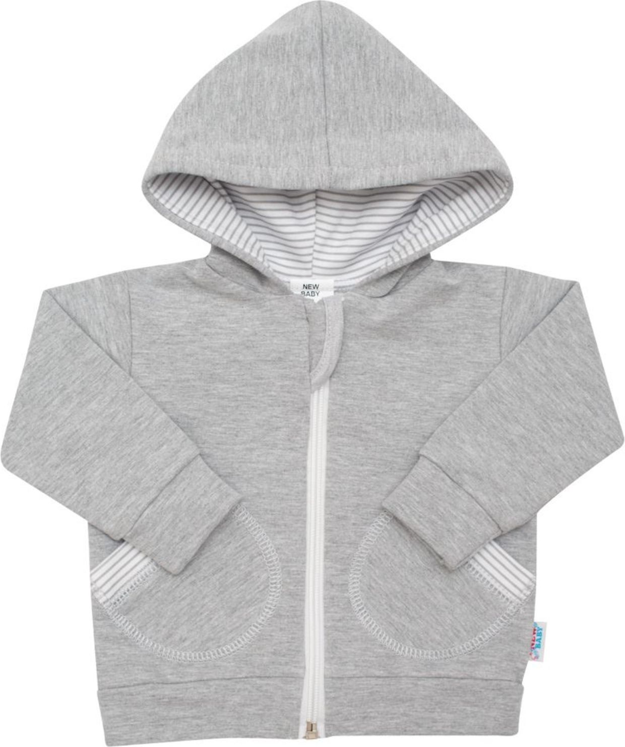Kojenecká mikinka s kapucí New Baby For Girl and Boy - 92 (18-24m) - obrázek 1