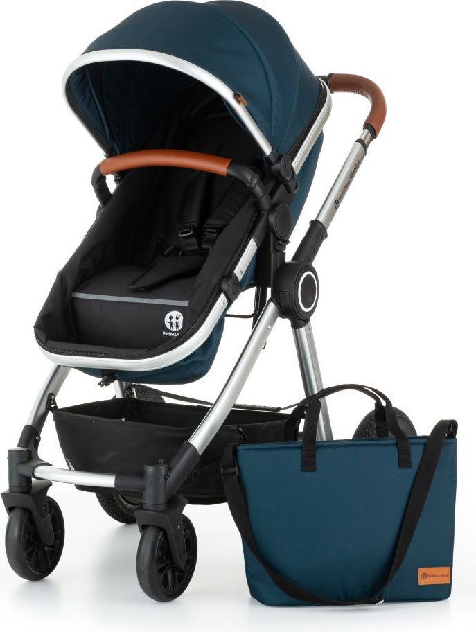 Kočárek kombinovaný 3v1 Grand II Platinum Indigo Petite&Mars 2020 - obrázek 7