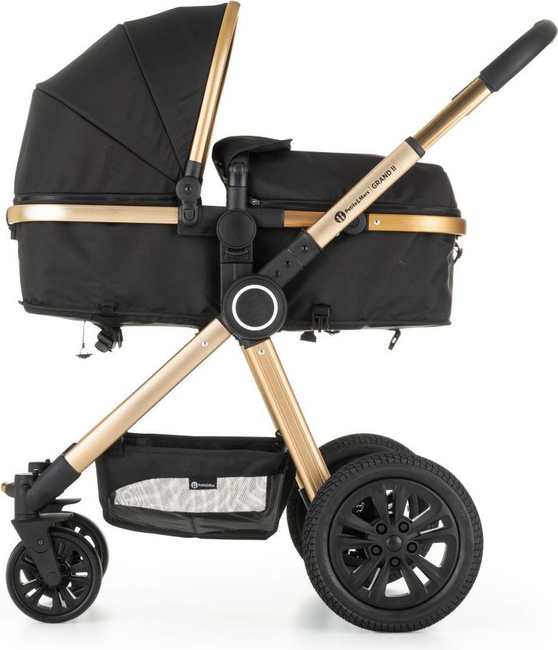 Kočárek kombinovaný 3v1 Grand II Golden Ebony Petite&Mars 2020 - obrázek 5