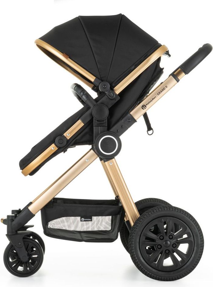 Kočárek kombinovaný 3v1 Grand II Golden Ebony Petite&Mars 2020 - obrázek 6
