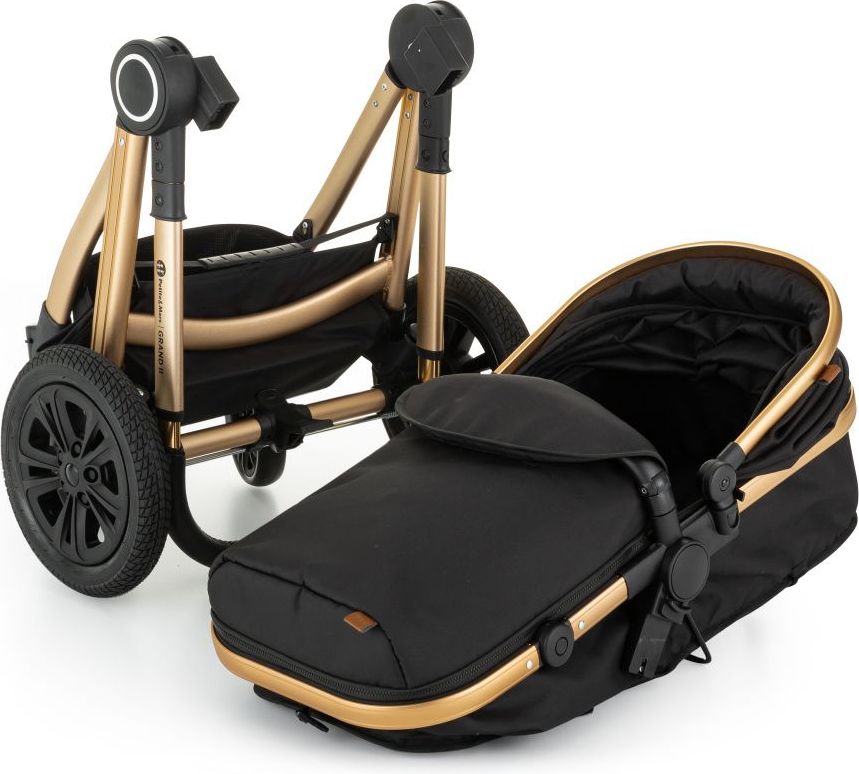 Kočárek kombinovaný 3v1 Grand II Golden Ebony Petite&Mars 2020 - obrázek 8
