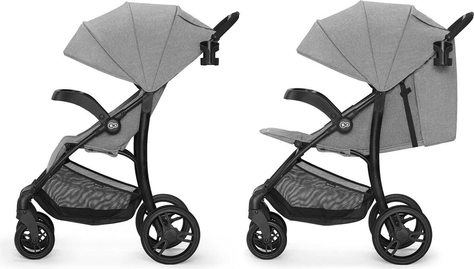 Kočárek sportovní Cruiser grey Kinderkraft 2020 - obrázek 5