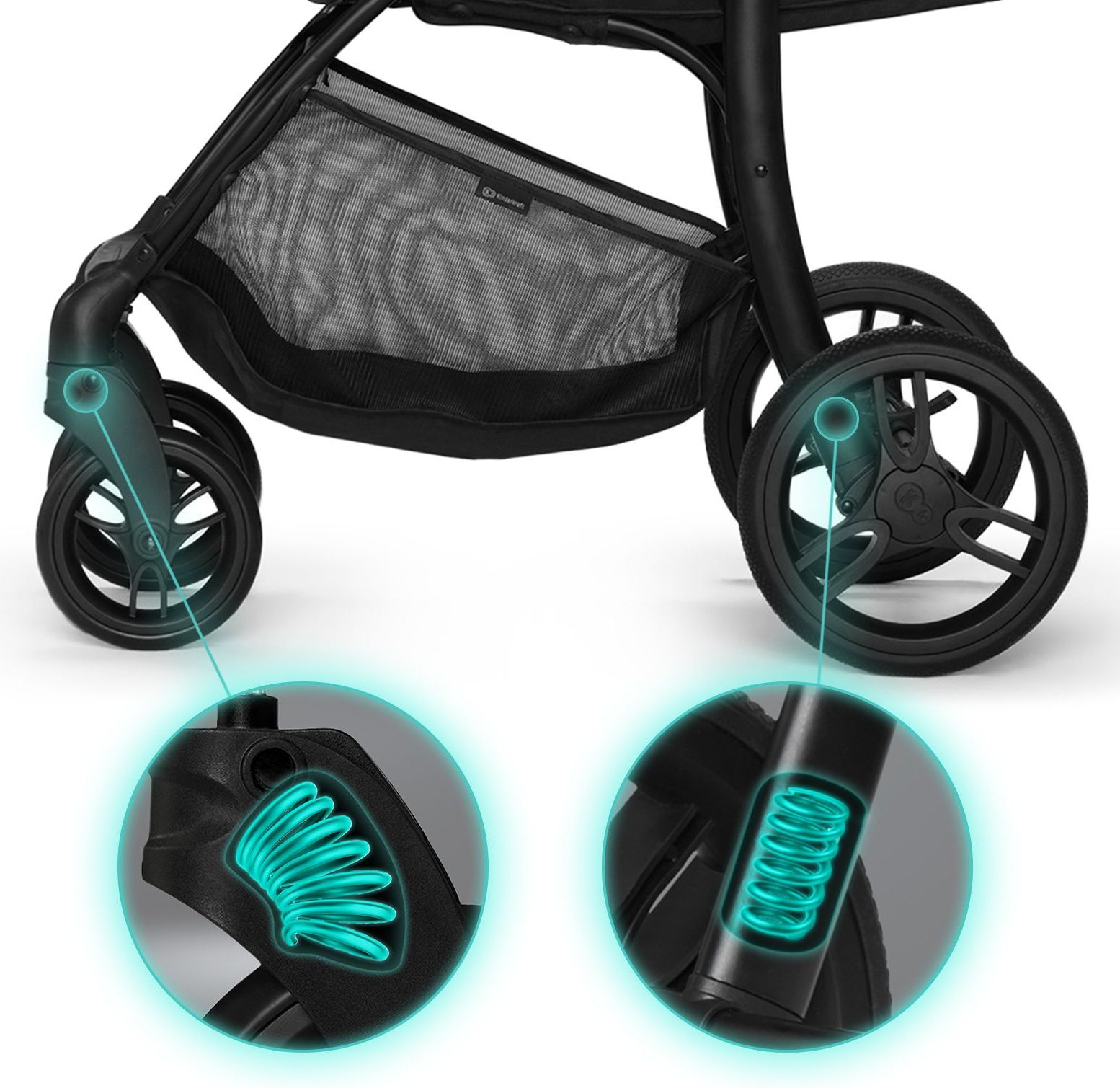 Kočárek sportovní Cruiser grey Kinderkraft 2020 - obrázek 6