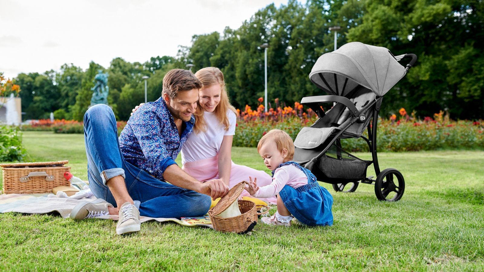 Kočárek sportovní Cruiser grey Kinderkraft 2020 - obrázek 14