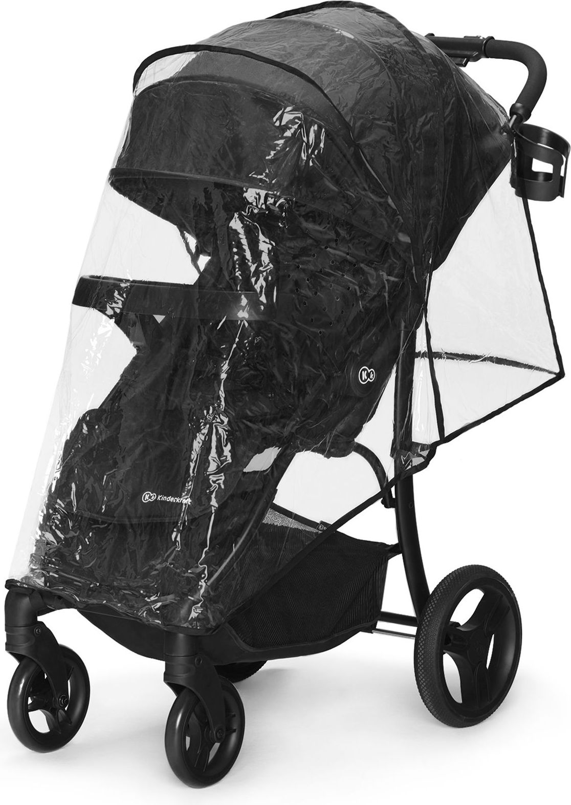 Kočárek sportovní Cruiser black Kinderkraft 2020 - obrázek 3