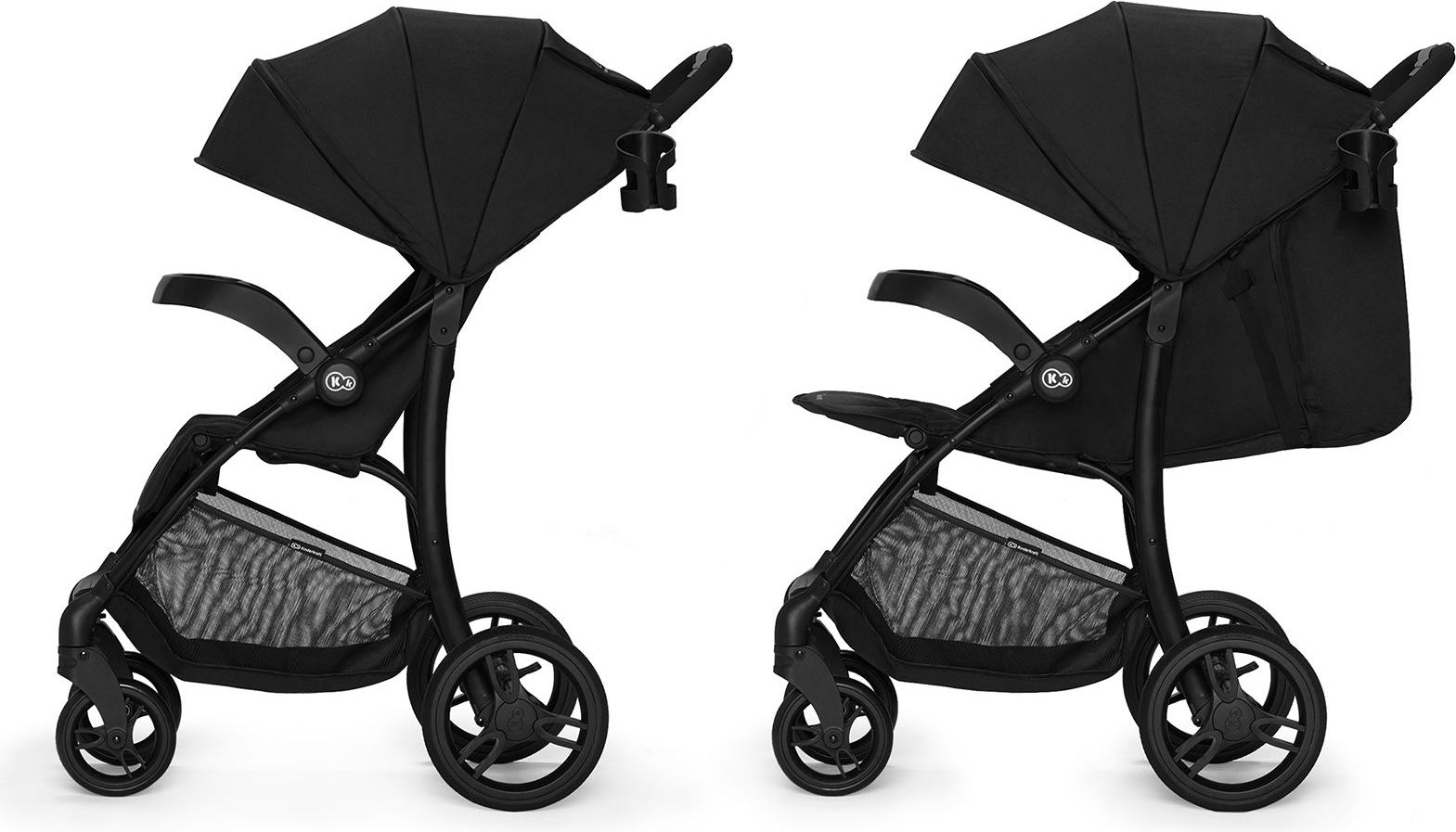 Kočárek sportovní Cruiser black Kinderkraft 2020 - obrázek 4