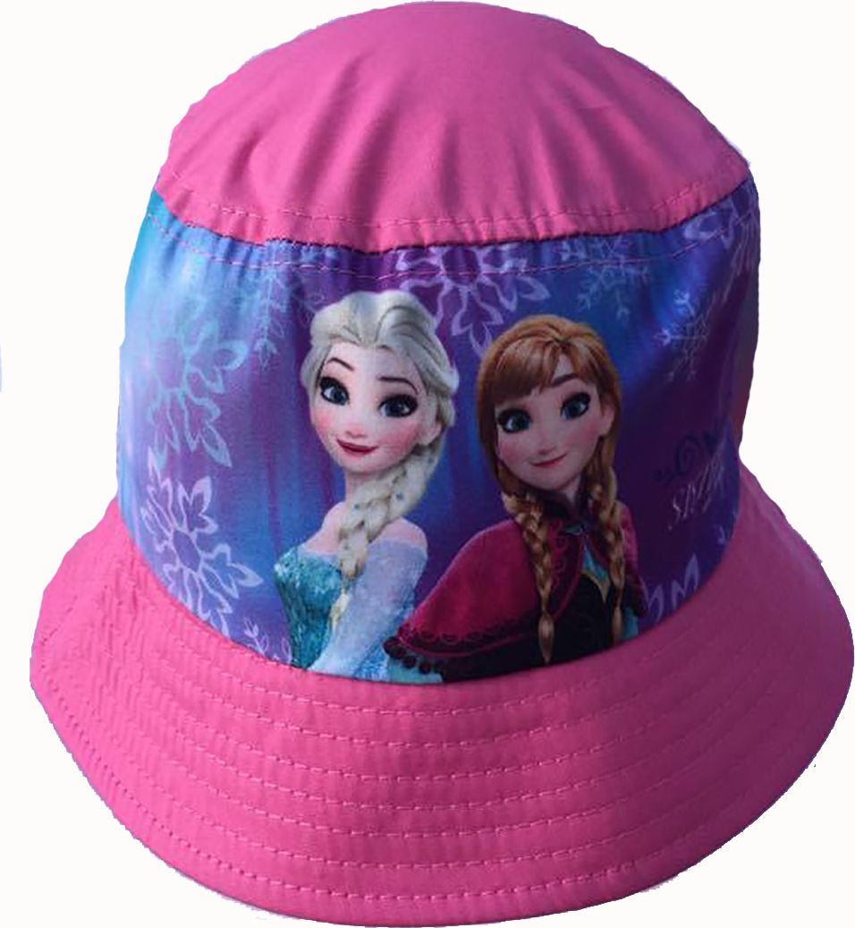 Setino Dívčí klobouček Frozen růžový Velikost: 52 - obrázek 1