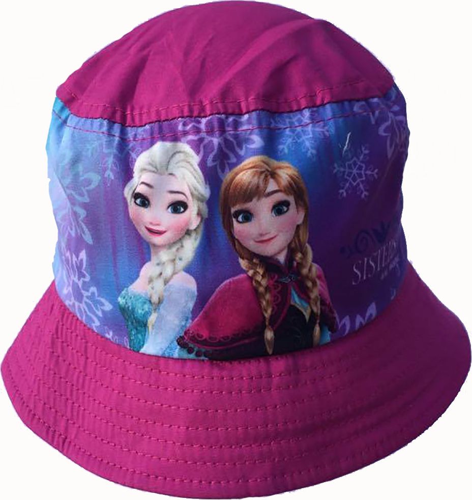 Setino Dívčí klobouček Frozen tmavě růžový Velikost: 52 - obrázek 1