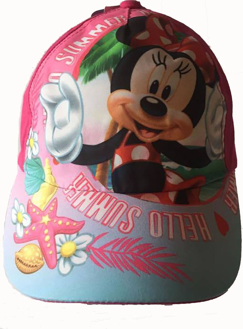 Setino Dívčí kšiltovka Minnie 2 tmavě růžová Velikost: 54 - obrázek 1