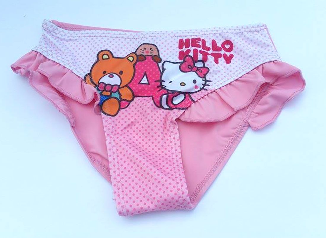 Setino Dívčí plavky Hello Kitty světle růžové Velikost: 104 - obrázek 1