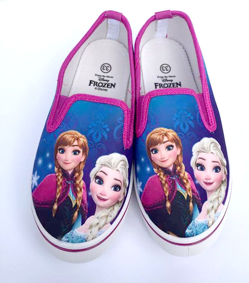 Setino Dívčí Slip On tenisky Frozen Velikost: 33 - obrázek 3