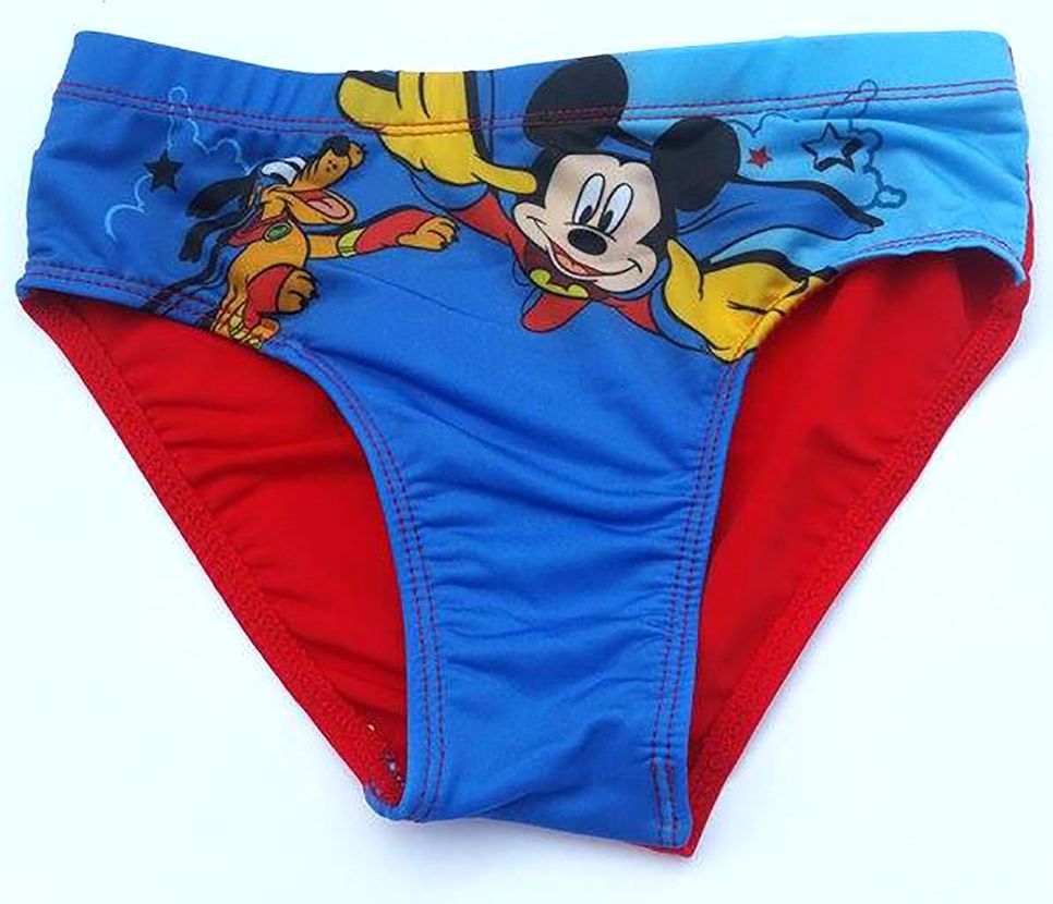 Setino Chlapecké plavky Mickey a Pluto modro červené Velikost: 98 - obrázek 1