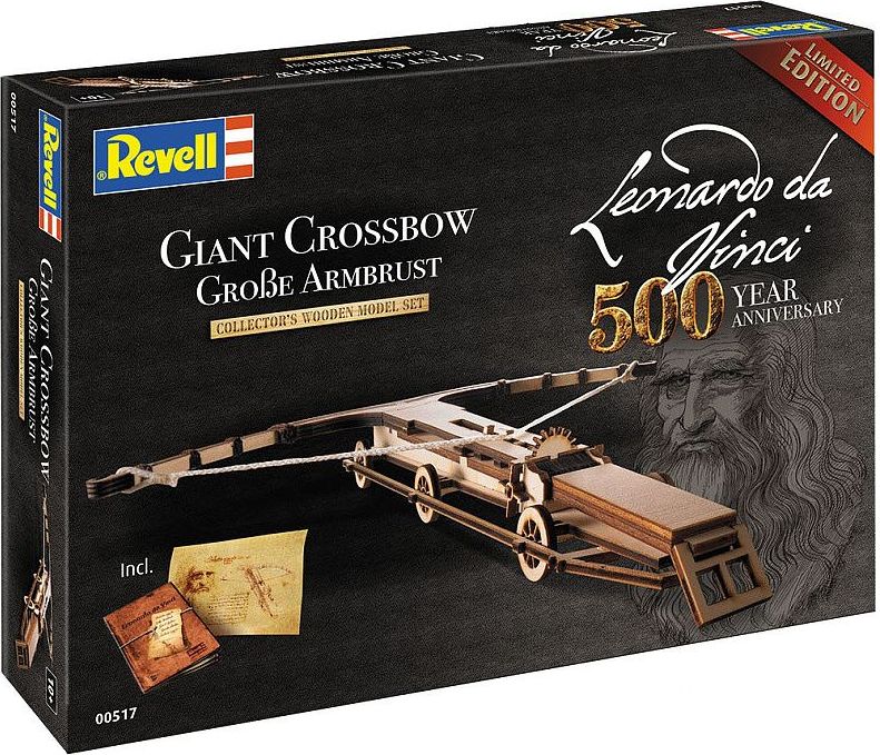 Revell Leonardo da Vinci Giant Crossbow - Obří samostříl - obrázek 1