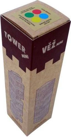 M.I.K. Věž Jenga MINI barevná - obrázek 2