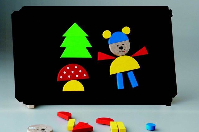 Detoa Magnetické puzzle Medvědi - obrázek 4